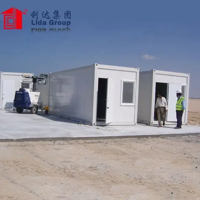 Factory Flat Pack Prefab Worker Accoommodation ContainerHouse 1