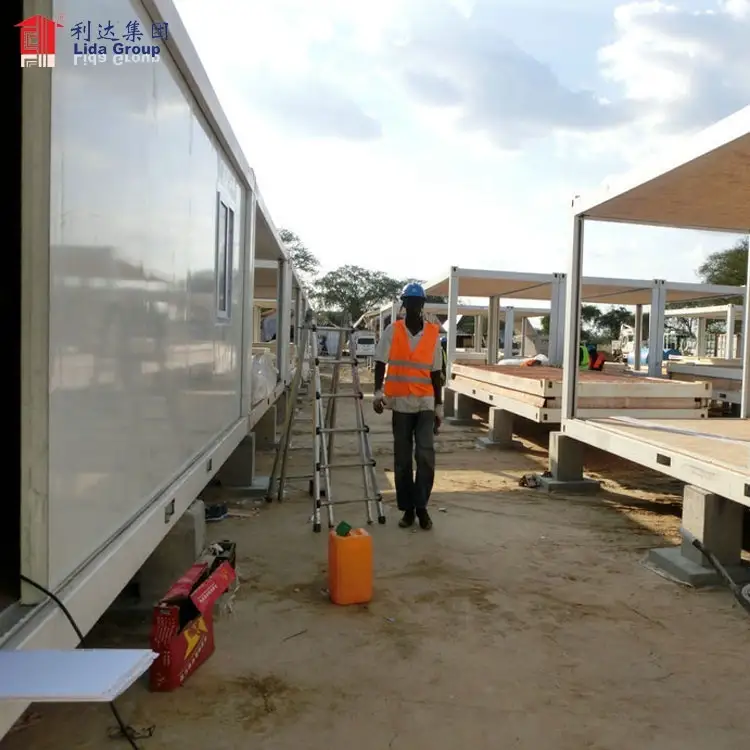 Prefab container house in romania, slovenia portable container house, indonesian container house 1