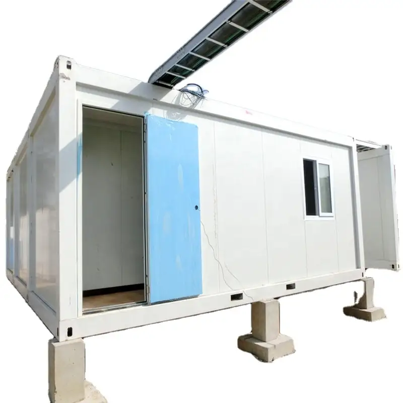 Prefabricated portable mobile tiny trailer container home for sale 1