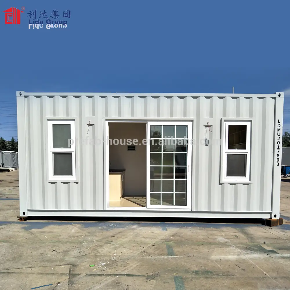 20ft one bedroom container house luxury for America 1