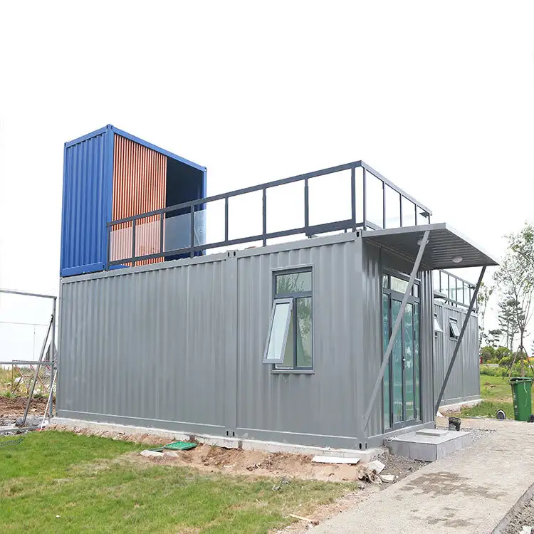 Comfort beauty steel container building prefabricated houses 1