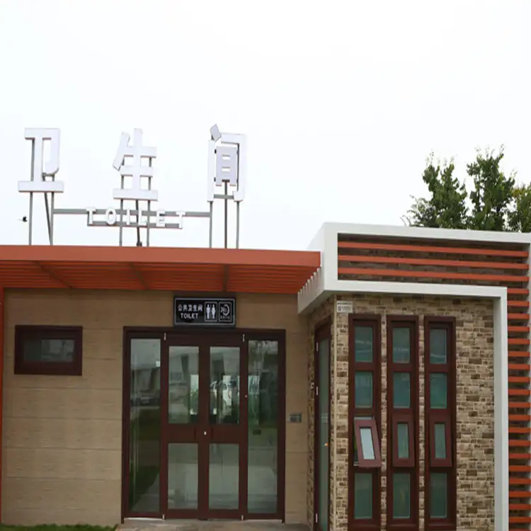 Double wide manufactured single houses easy assembling slope prefabricated prefab camp home 1