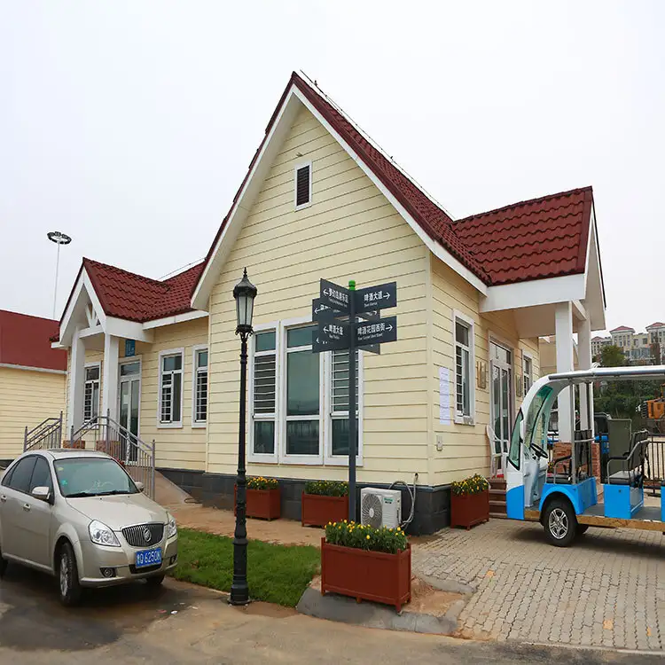 China supplier design prefab villa prefabricated house 1