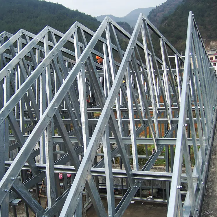 Steel structure dome house villa 1