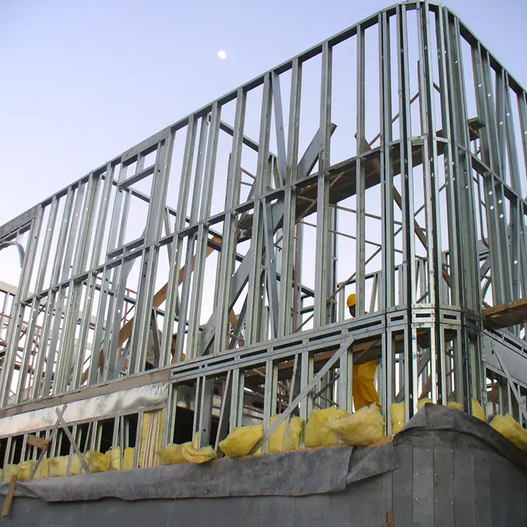 Steel Structure Modular Beach Villa Prefab Boarding House Plans for Sale 1