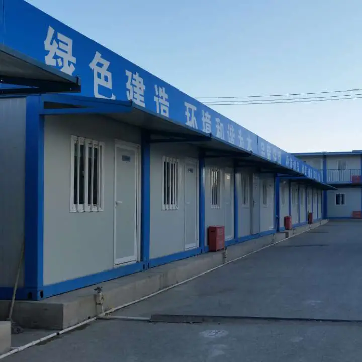 double floor modular easy assemble Container House Camp 1