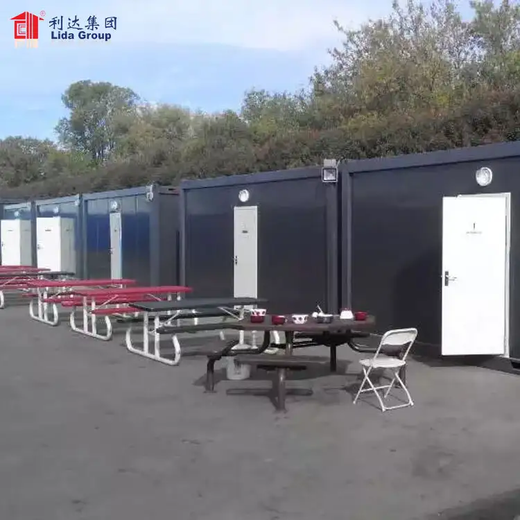 Safe and durable modular prefab container house, modular building 1