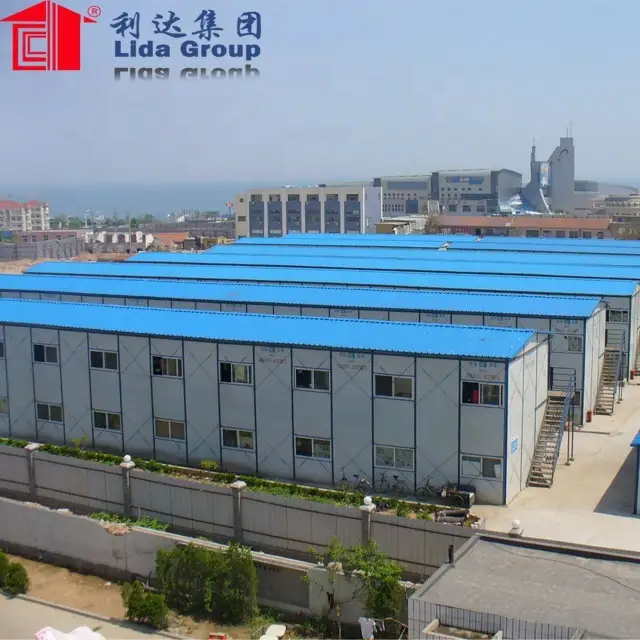 Prefabricated worker labor camp accommodation houses 1