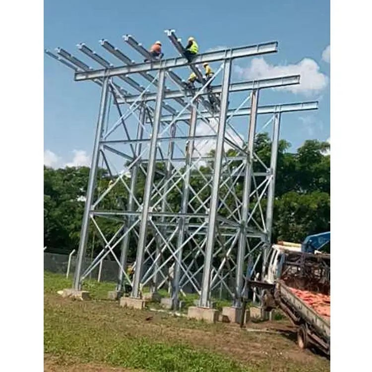 Water Tank Support System Steel Structural Water Tank Tower Metal Tank Tower 1