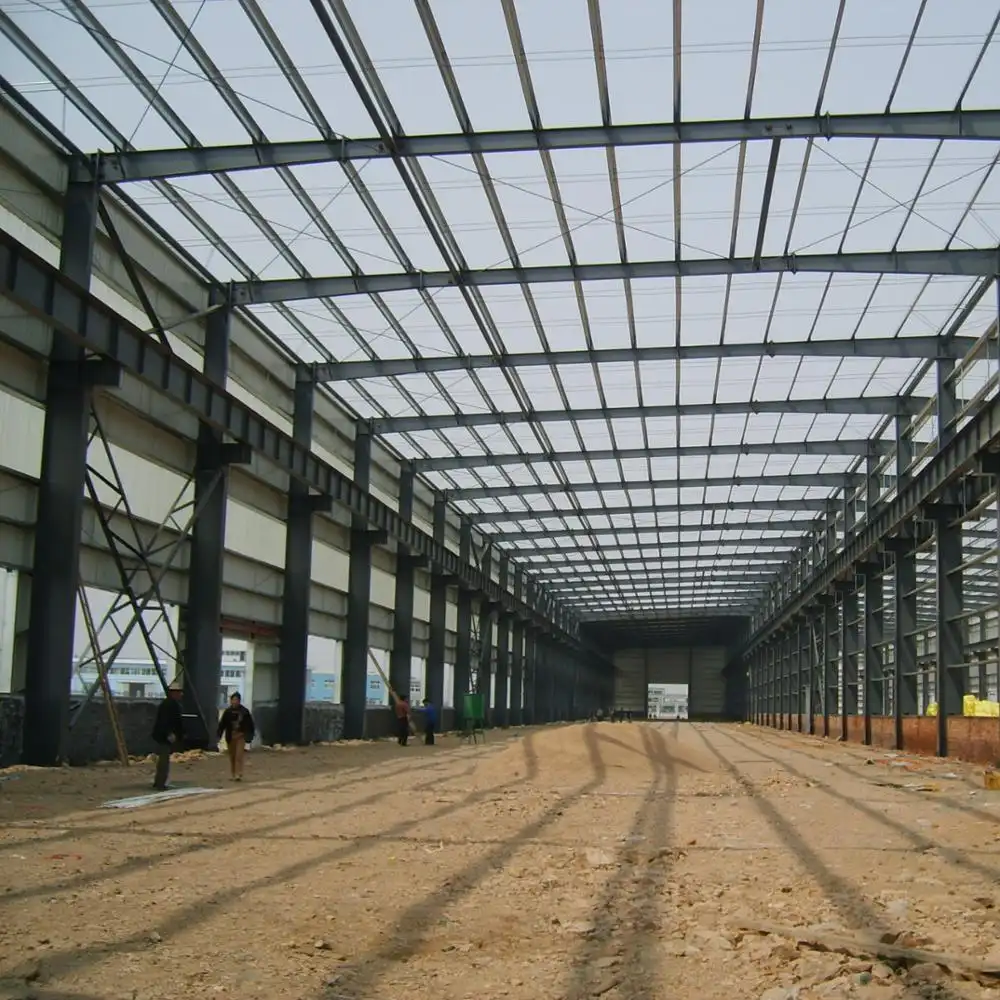 Prefab Structure Steel Motor Vehicle Shed 1