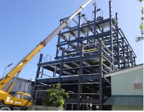 6 floors warehouse prefab house multi story building 1