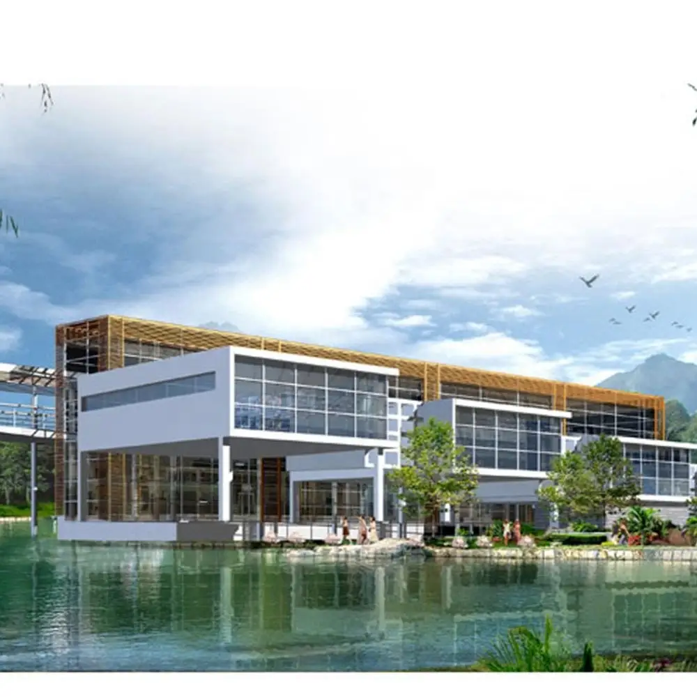 Steel houses prefabricated homes modern villa house 1