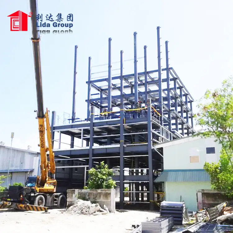 Steel structure multi-storey office residential building 1