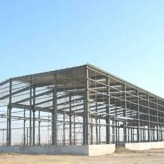 2019 Light Steel Construction Design Prefabricated Workshop Large Span Steel Structure Warehouse 1