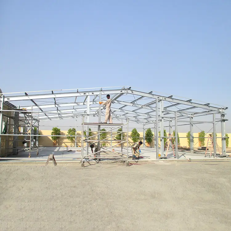 China Supplier Low Cost Fabricated Warehouse Construction Steel Structure Materials 1