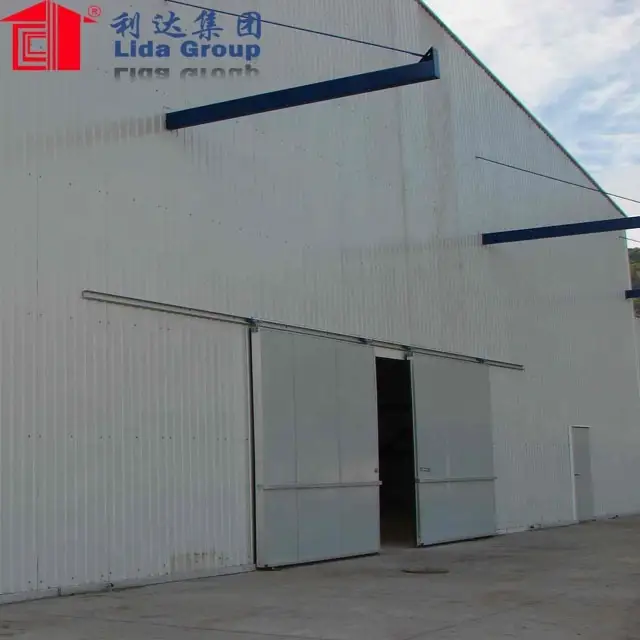 Precast design ready made light steel structure building prefabricated house steel structure warehouse 1