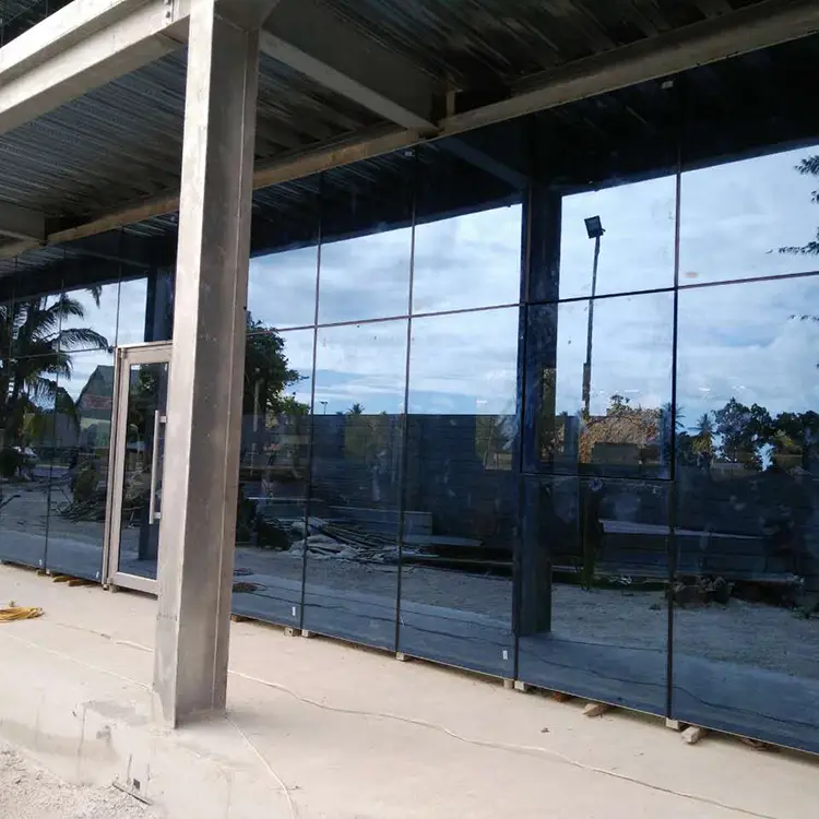 Economic design prefabricated steel structure shopping mall 1