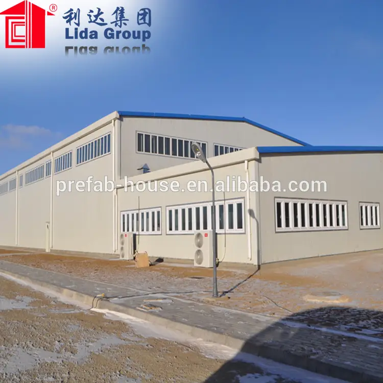 Kit de construcción de almacén prefabricado de acero estructural 1