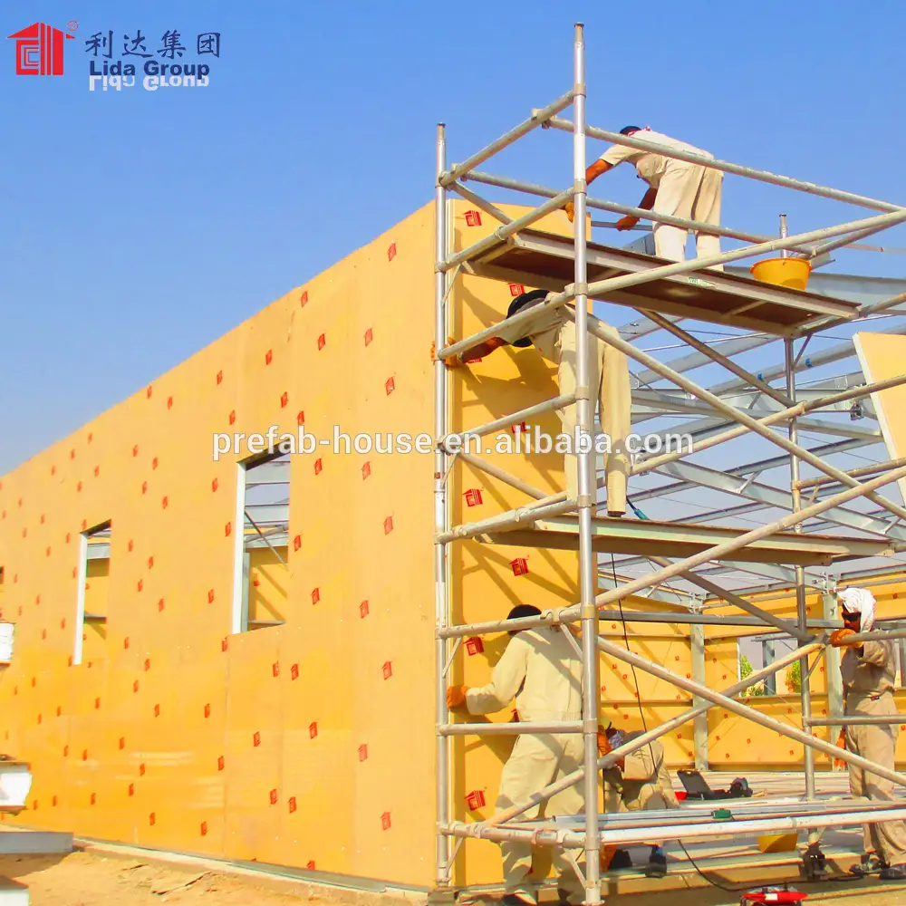 Prefab high strength steel structure warehouse 1