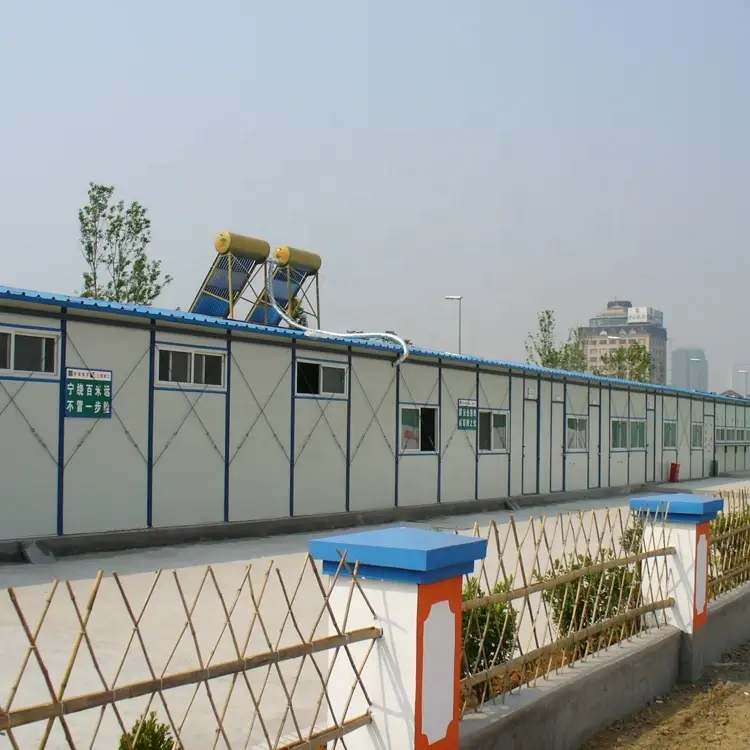 Prefab Staff Accommodation Panel Building House K Type Temporary Portable Prefabricated Labor Camp 1