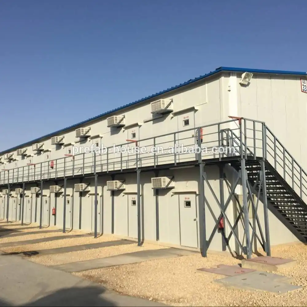 China ready-made low price Portable Light Steel Prefab House For Labor Camp 1