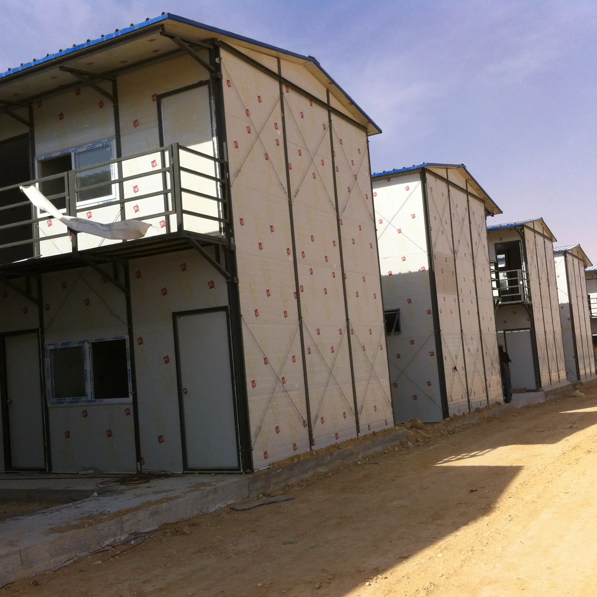 2019 guyana /chile/cyprus prefab modern house prefab sandwich panel house 1