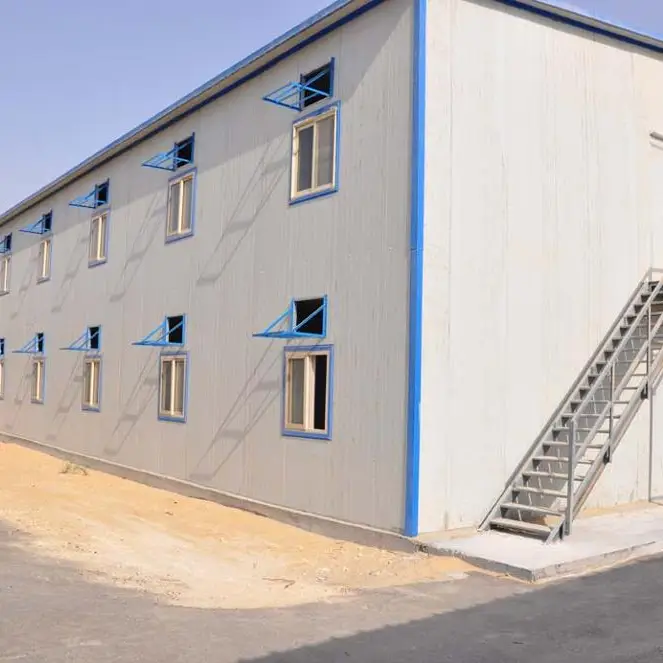 2019 cheap movable prefabricated house with floor chassis for sale 1