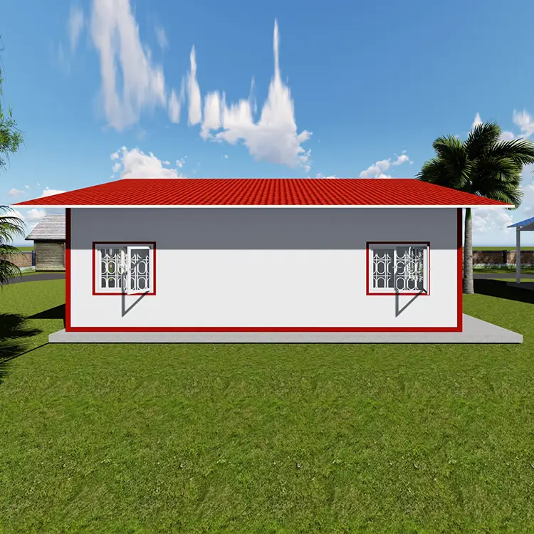 Modern wide custom mobile makeshift low modular homes 1
