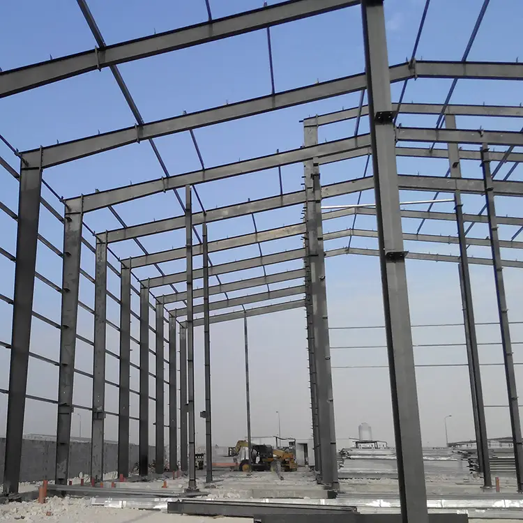 Frame light metal building prefabricated industrial warehouse structure 1