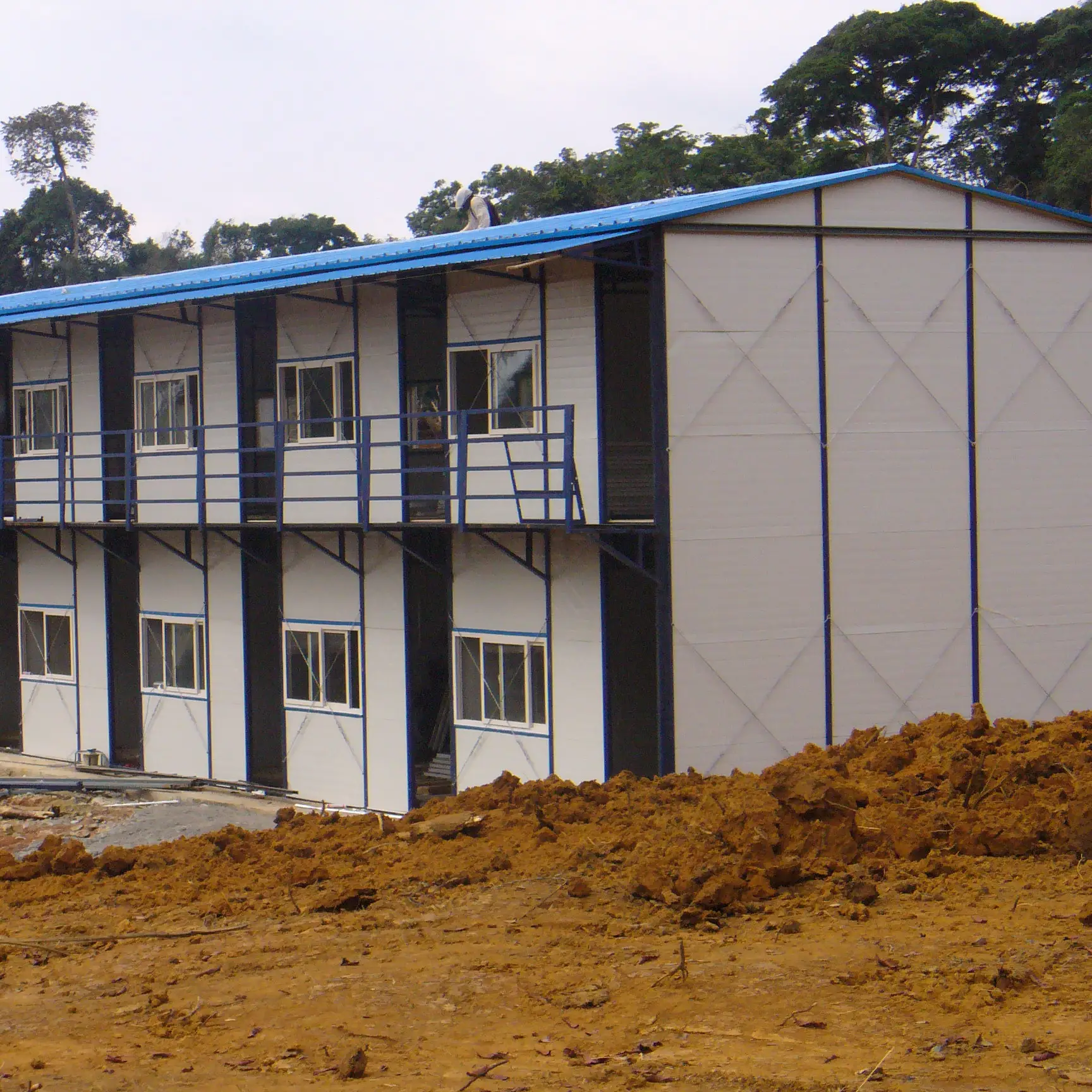 prefabricated two storey buildings accommodation 1