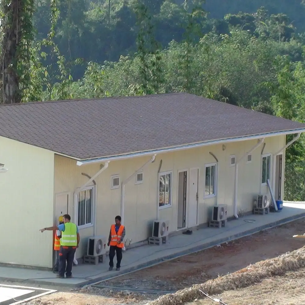 Modern steel structure prefab house kits 1
