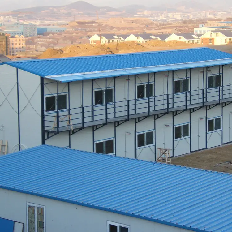 Cheap 50 Sqm Prefab Low Cost Two Bedroom Prefabricated House 1