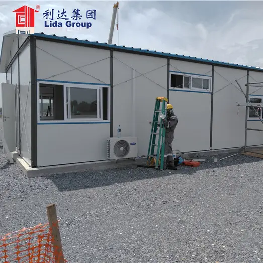 High Speed installation prefab house by Lida group 1