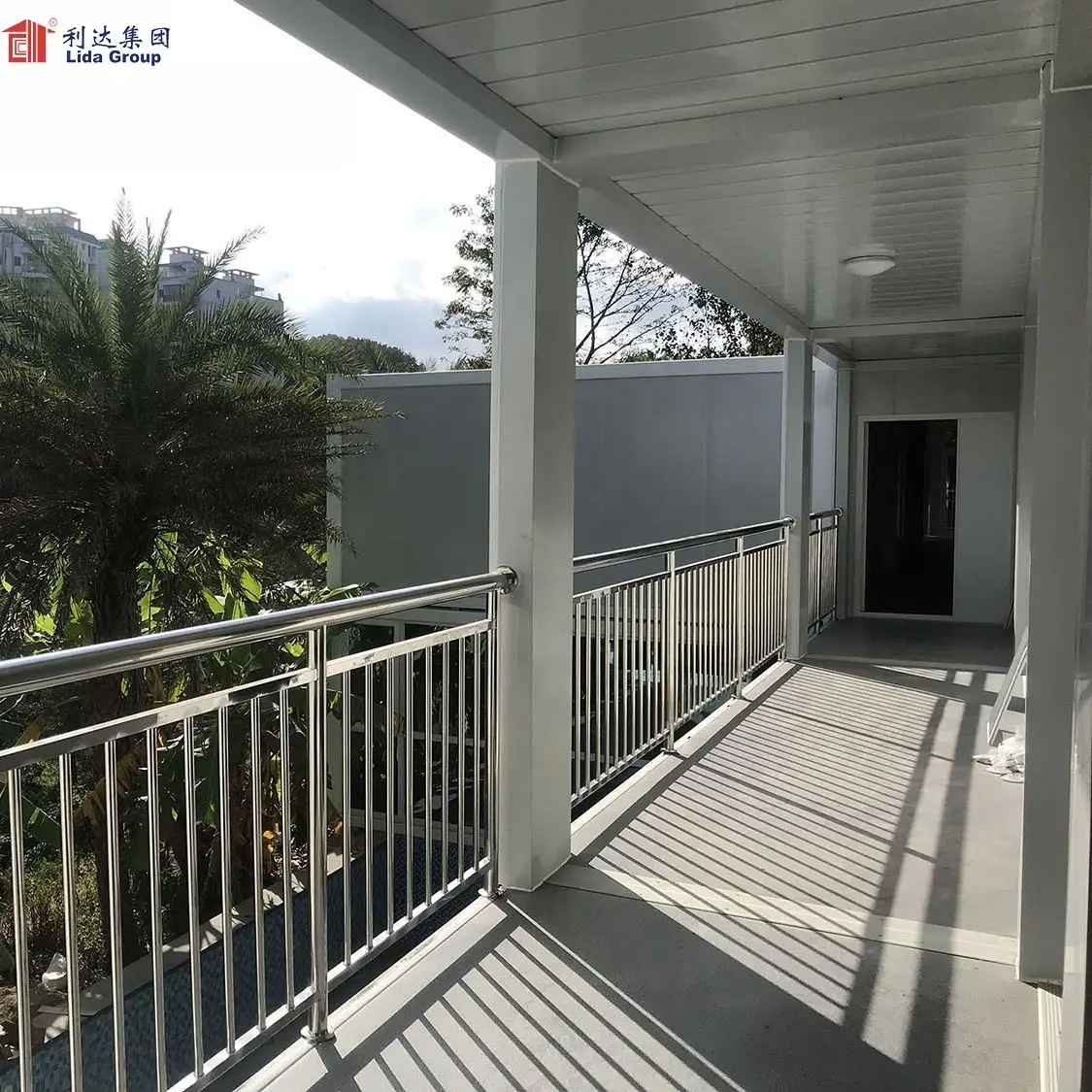 Kenya Low Cost Prefabricated House Design 40ft Flat Pack Container 1