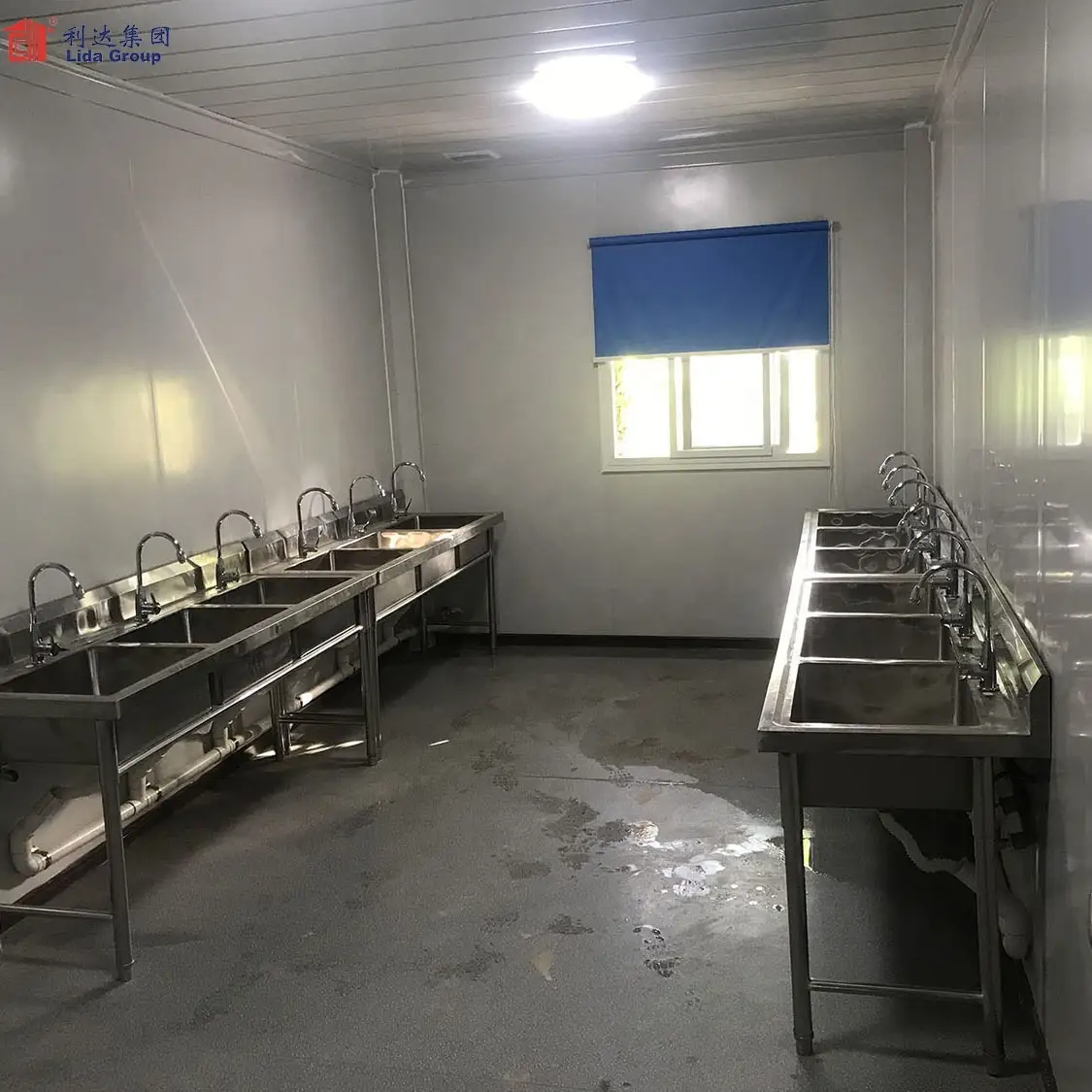 Low Cost Prefabricated House Design Algeria 40ft Flat Pack Container 1
