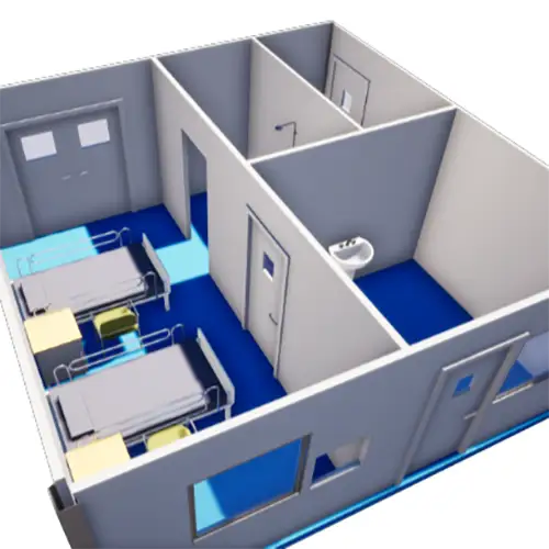 Fast Construction Prefabricated Electric Power Accommodation 1