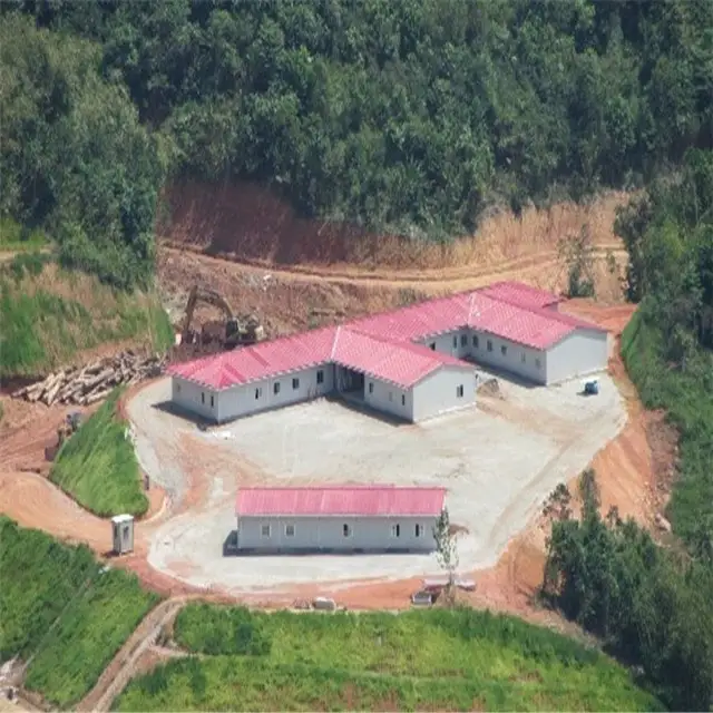 Prefabricated Steel-Frame BuildingsPrefabricated Containerized Mobile Units Turn-Key Camps 1