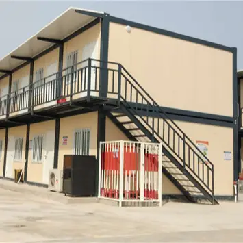 Steel Frame Prefabricated House/Container House Labor Camp 1