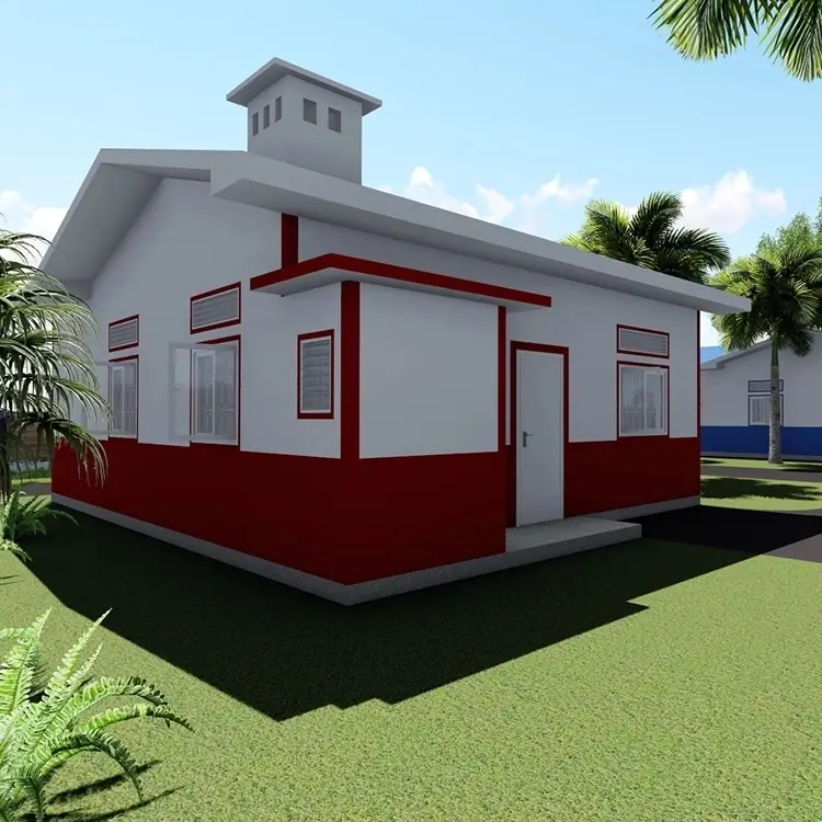 prefab container house with toilets for mining camp classroom dormitory 1