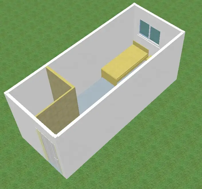 1 bedroom low cost container house 1