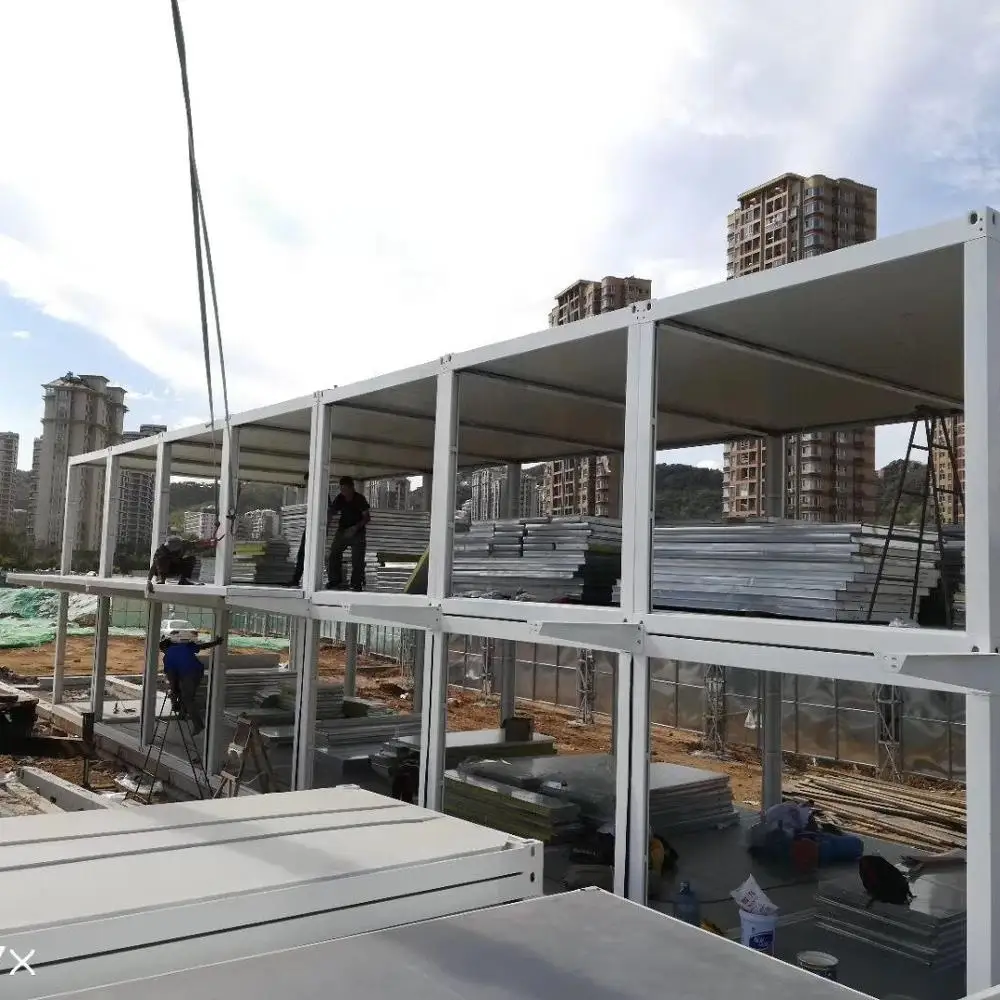 Casa modular contenedor moderna prefabricada de lujo 1