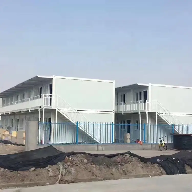 diseño de casa contenedor prefabricada de paquete plano 1