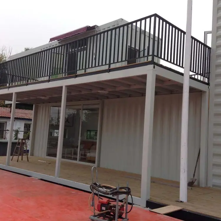 Steel Prefab shopping living small house/Carport/coffee room/ movable container home with CE and ISO9001/homes/poutry home 1