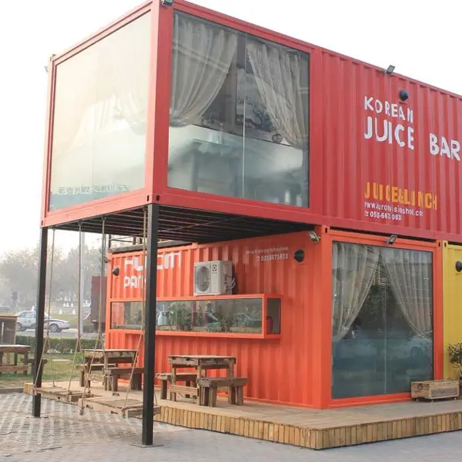 Luxury prefab house shipping container homes from China 1