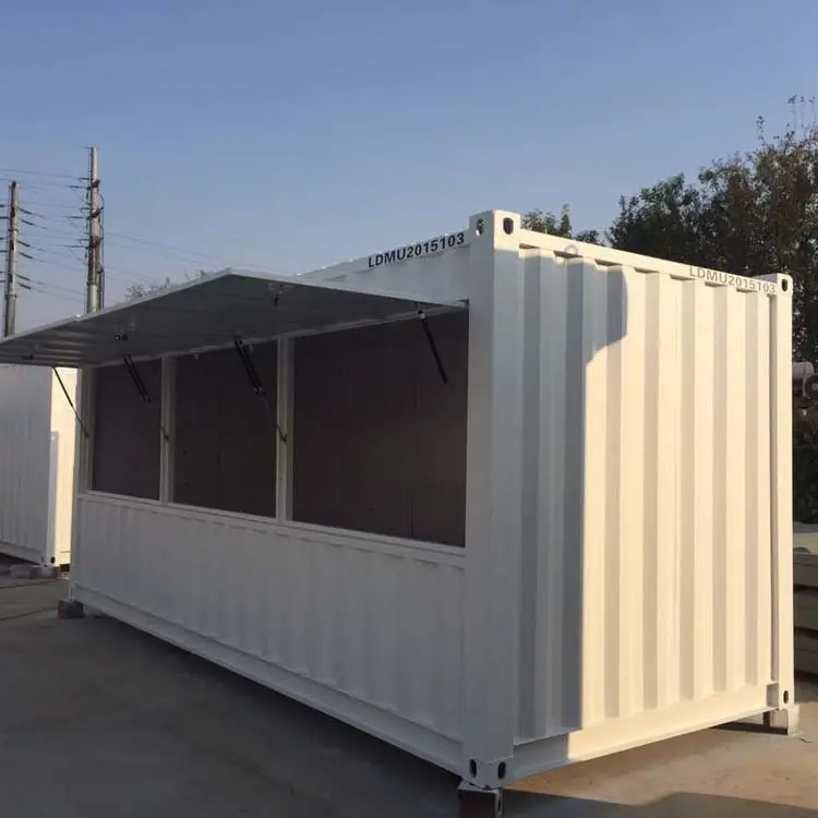 40ft shipping container coffee shop Outdoor container bar 1