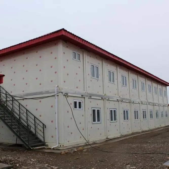 Two-storey turnkey container house modular camp 1