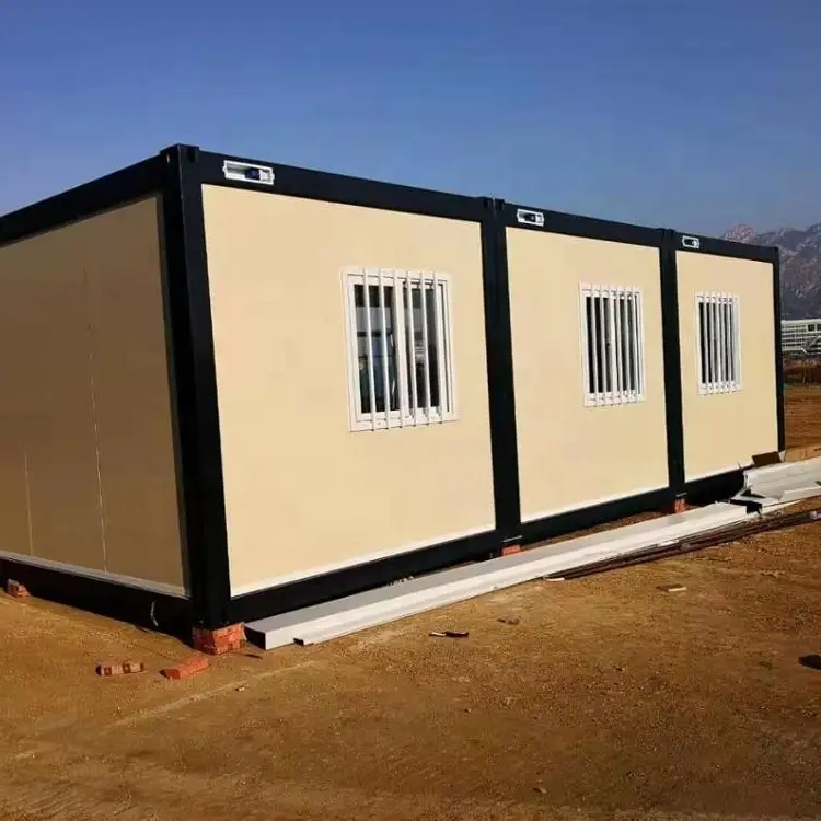 20ft flat pack container housecheap accommodation widely used for the camp building,modular house,prefab hospital 1