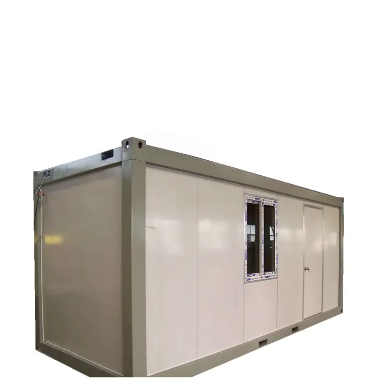 High Quality Flat pack container house prefabricated as site prefab house and container office accommodation for sale 1