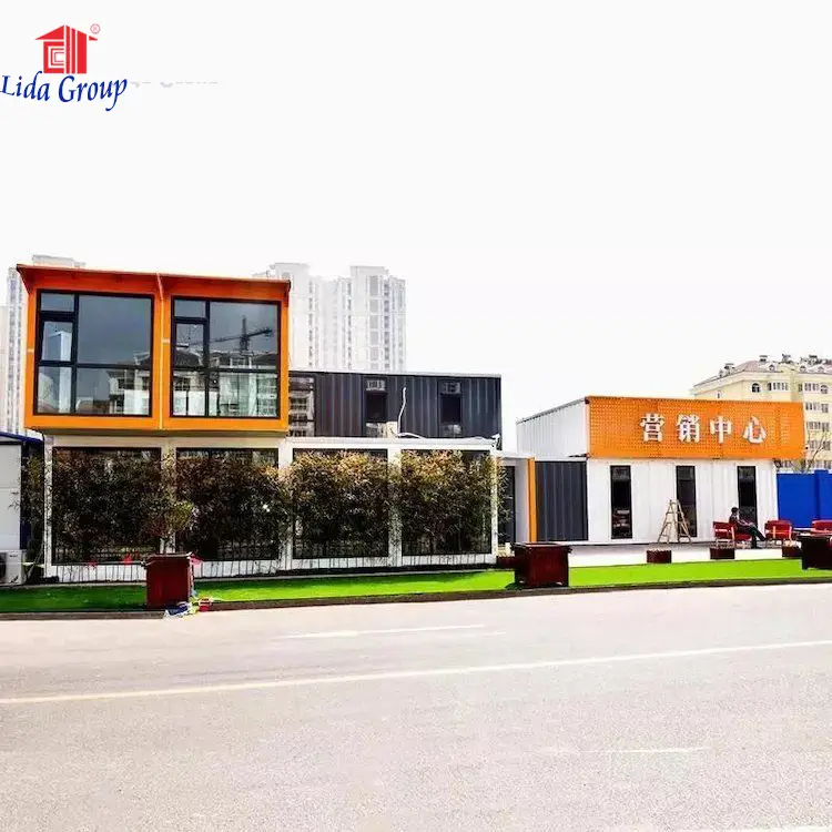 Off grid prefab container house 40 ft 1