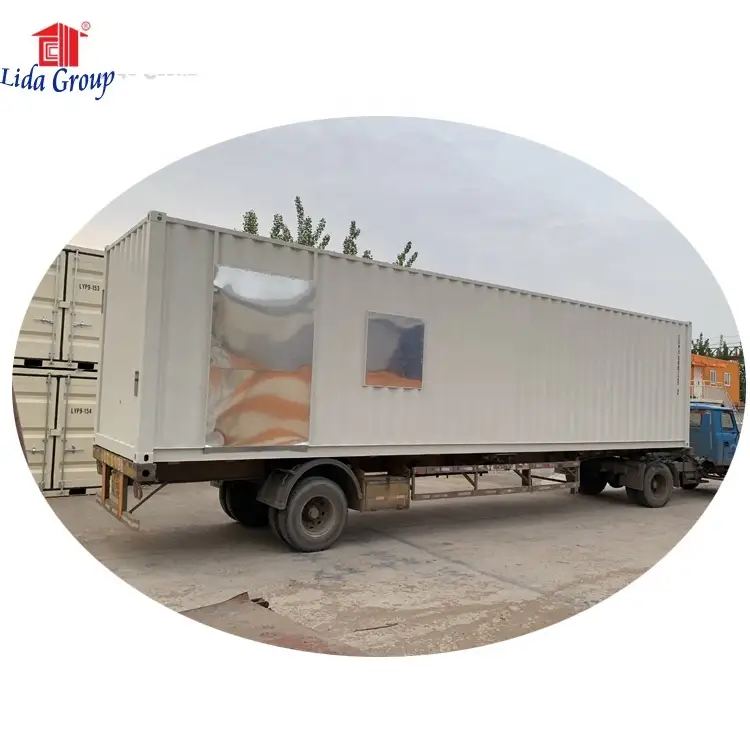 Gym prefab container design luxury house ready 1